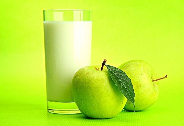 kefir and apple diet